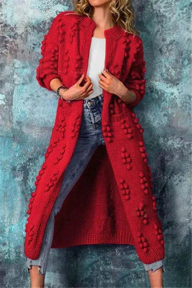 Cardigan en tricot doux et moelleux - Loni