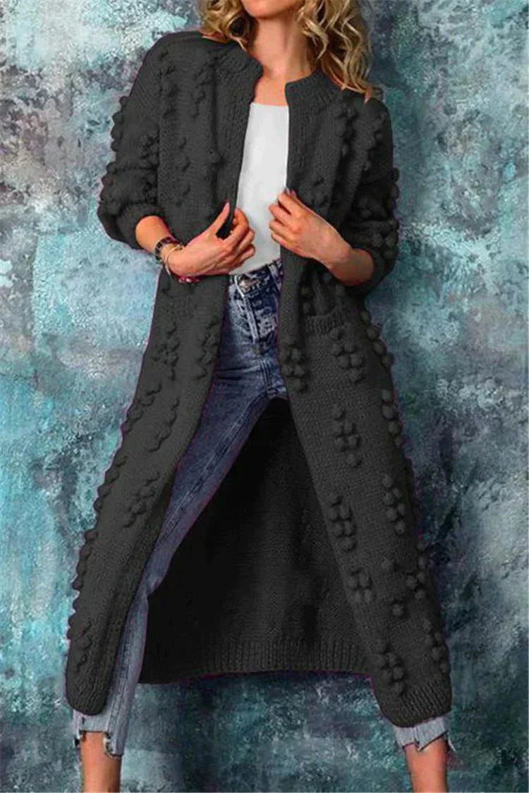 Cardigan en tricot doux et moelleux - Loni