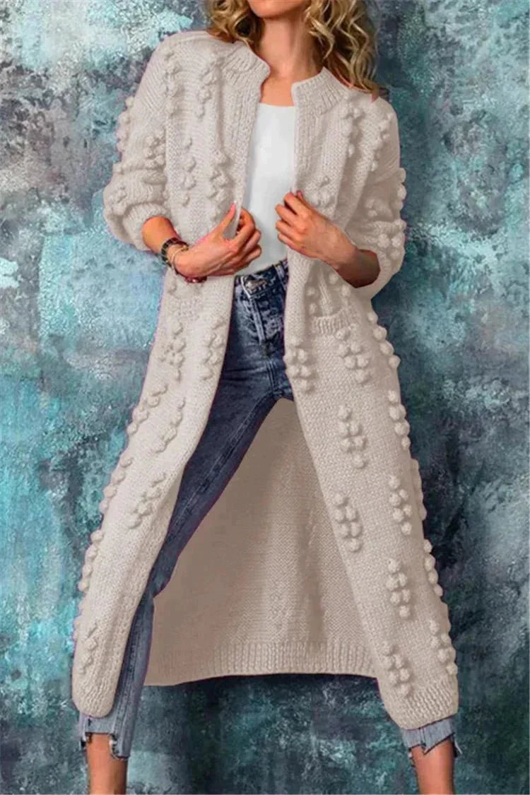 Cardigan en tricot doux et moelleux - Loni